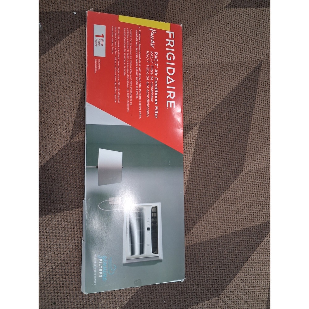 Frigidaire RAC-7 Pureair Premium Allergen Air Filter Air Conditioner New OEM